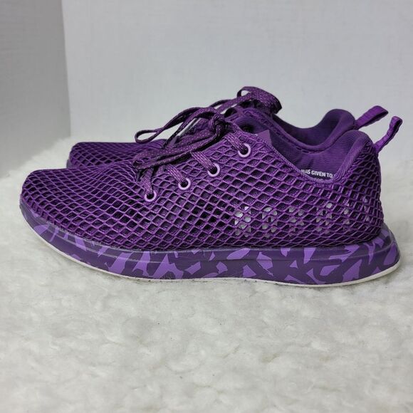 Nobull Toomey Womens Size 10.5 Mesh Purple Runners Shoes - Picture 2 of 10